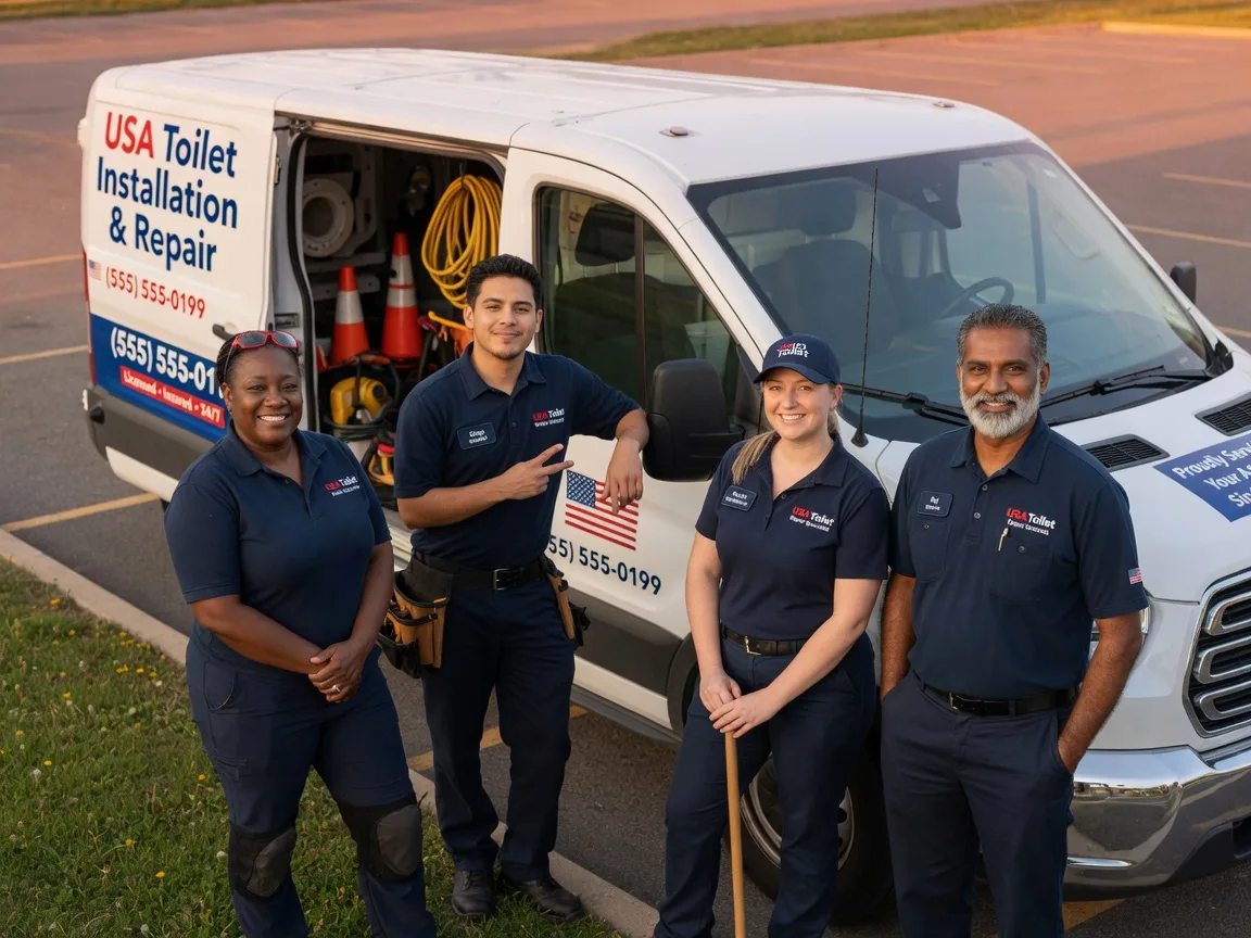 Toilet Installation company in Center Line, MI